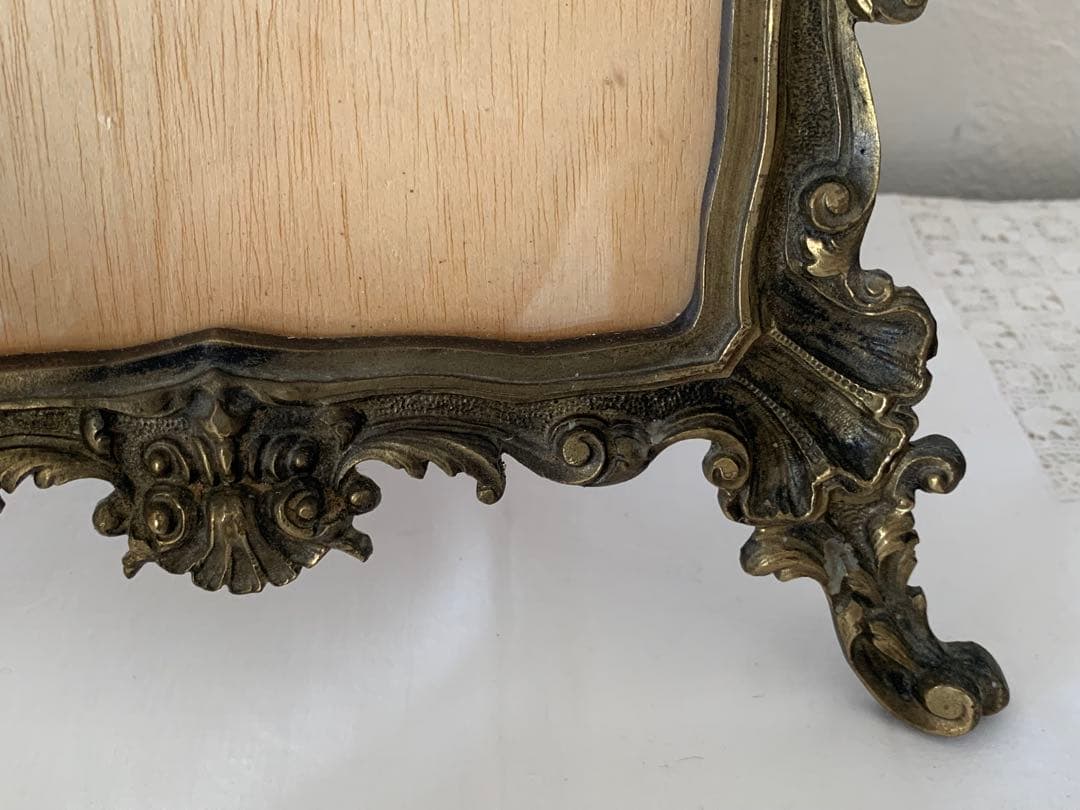 フランス　蚤の市　フレーム　デコラティブ　ブロカント