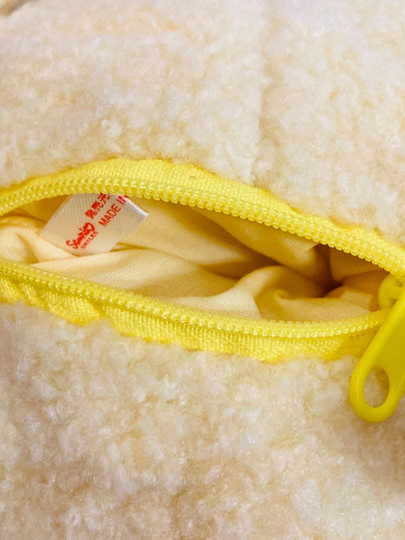 【未使用品】ポムポムプリン　ぬいぐるみ　マフィン　バッグ　手提げポーチ　レトロ