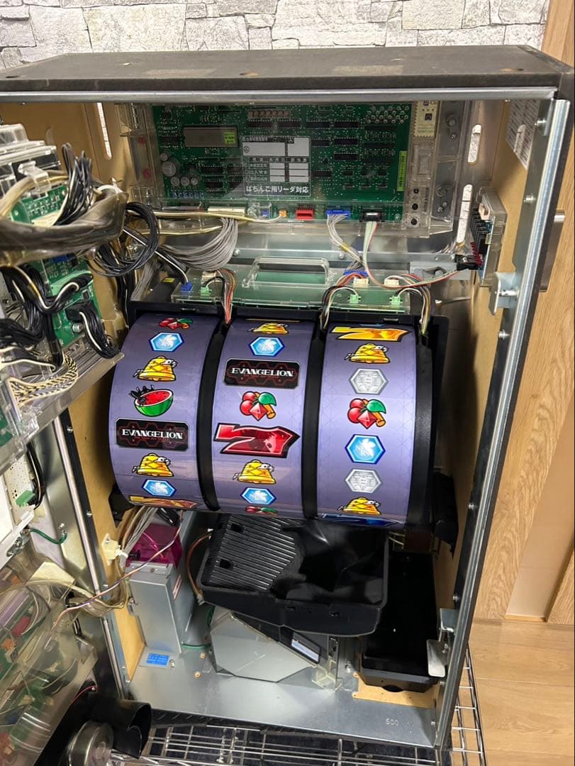 スロット エヴァンゲリオン 魂の軌跡　不要機付　パチスロ実機