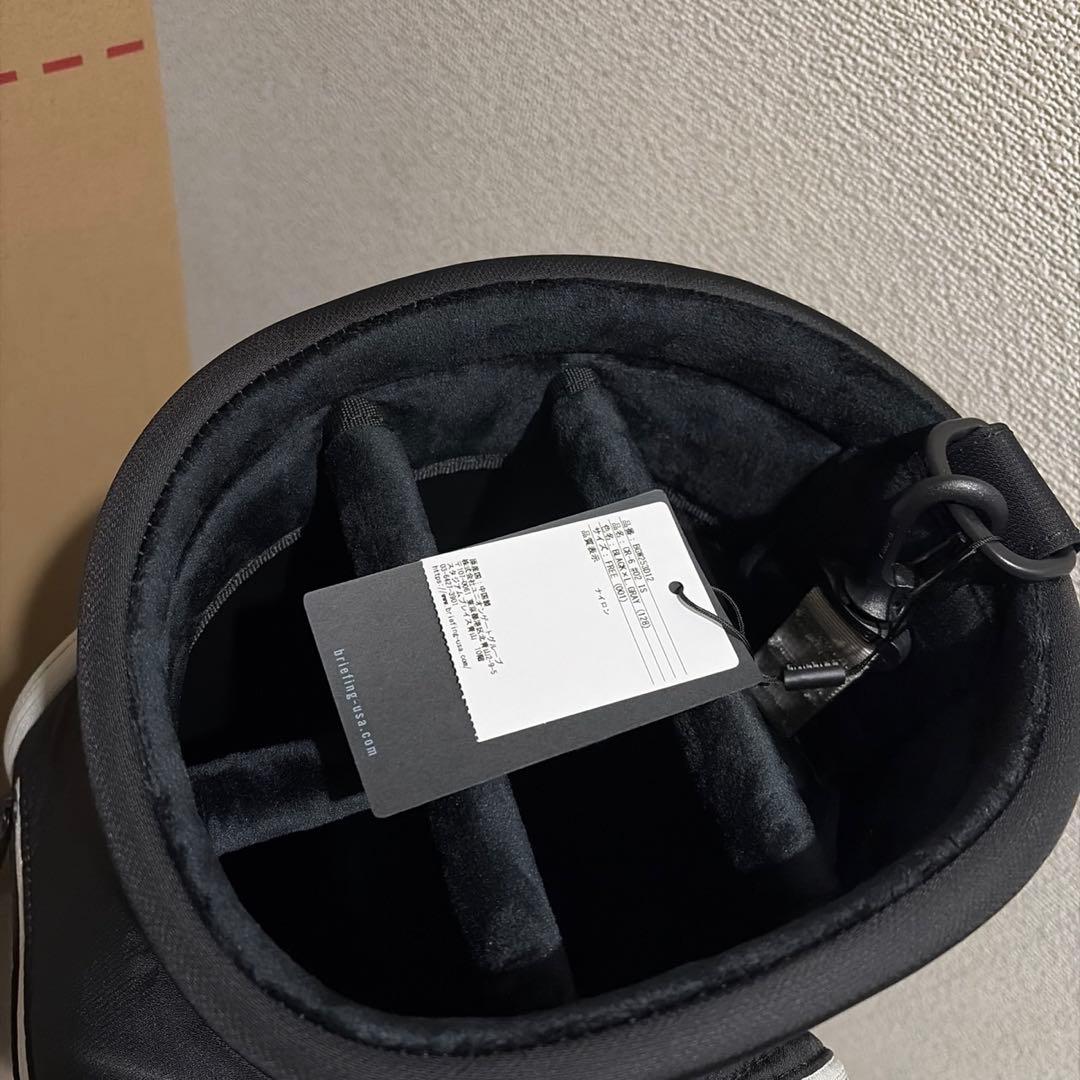 ブリーフィング　キャディバック　CR-6 ライトグレー　ポーチ無し