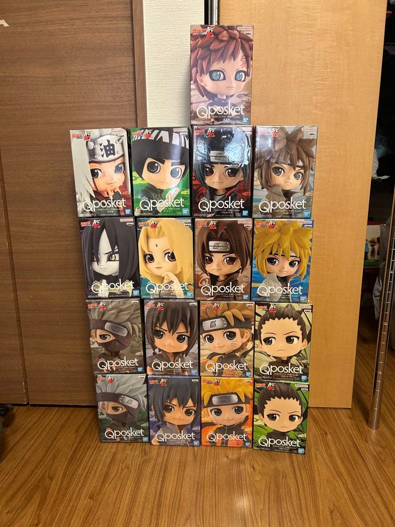 NARUTO ナルト　q posketセミコンプ　フィギュアセット