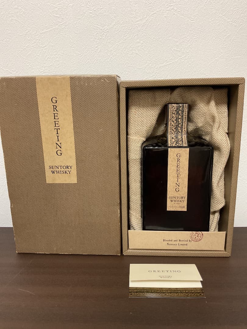 サントリー　ウィスキー　GREETING グリーティング　720ml 43%