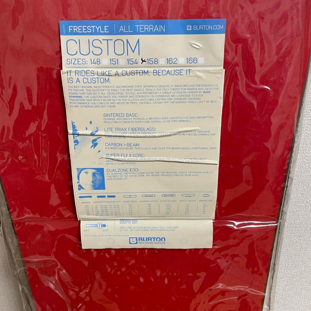 154cm BURTON CUSTOM バートン カスタム　スノーボード板 袋付