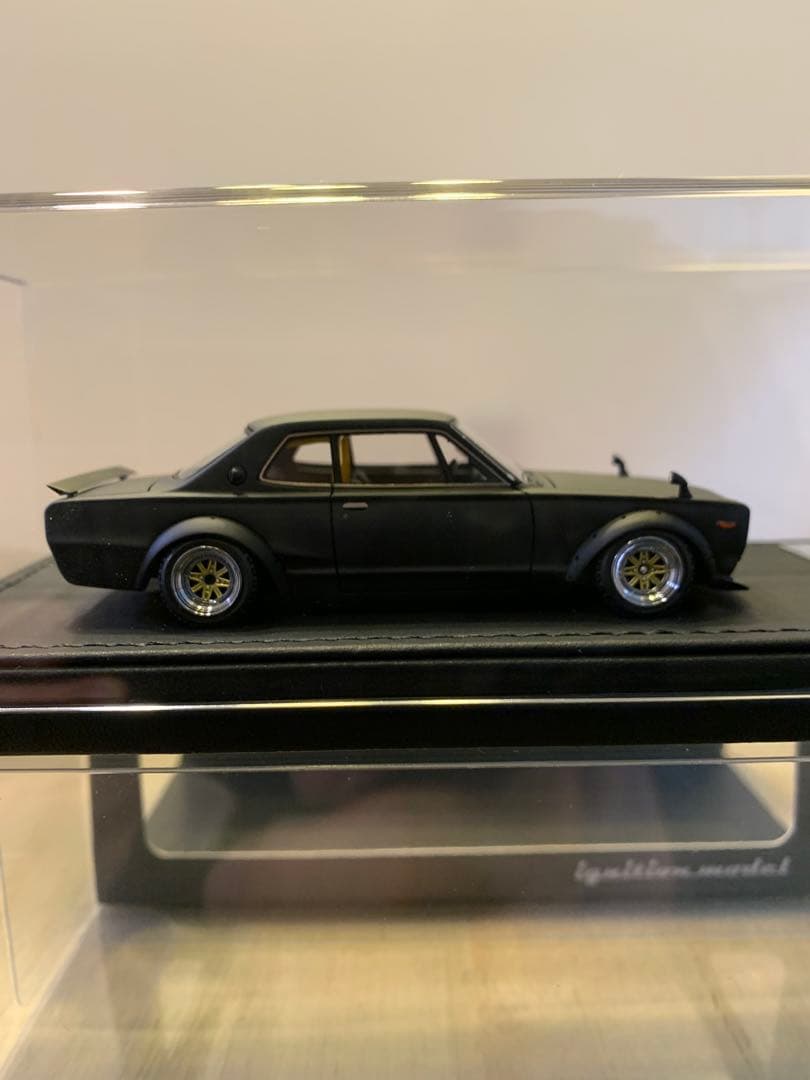 イグニッションモデル　1/43 LBWK ハコスカ マットブラック