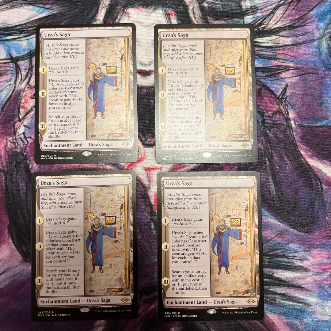 ウルザの物語　英語版　4枚　mtg