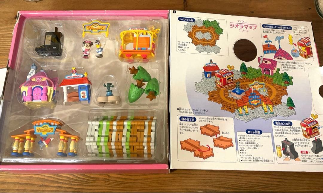 《廃盤4種》*ジオラマップシリーズ 東京ディズニーランド* 模型