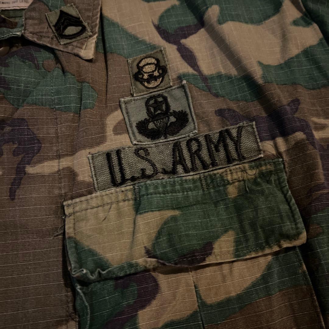 70年代80年代　U.S. ARMY 特殊部隊着用　迷彩ジャケット　フルパッチ