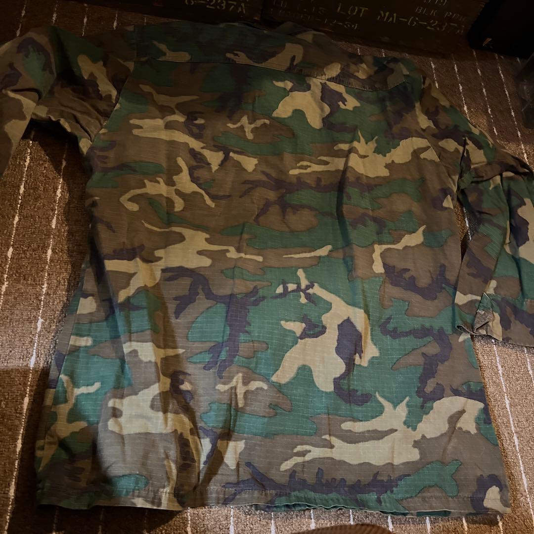 70年代80年代　U.S. ARMY 特殊部隊着用　迷彩ジャケット　フルパッチ