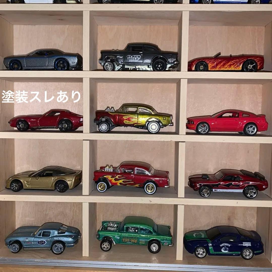 ホットウィール、トミカ ディスプレイケース（車48台付き）