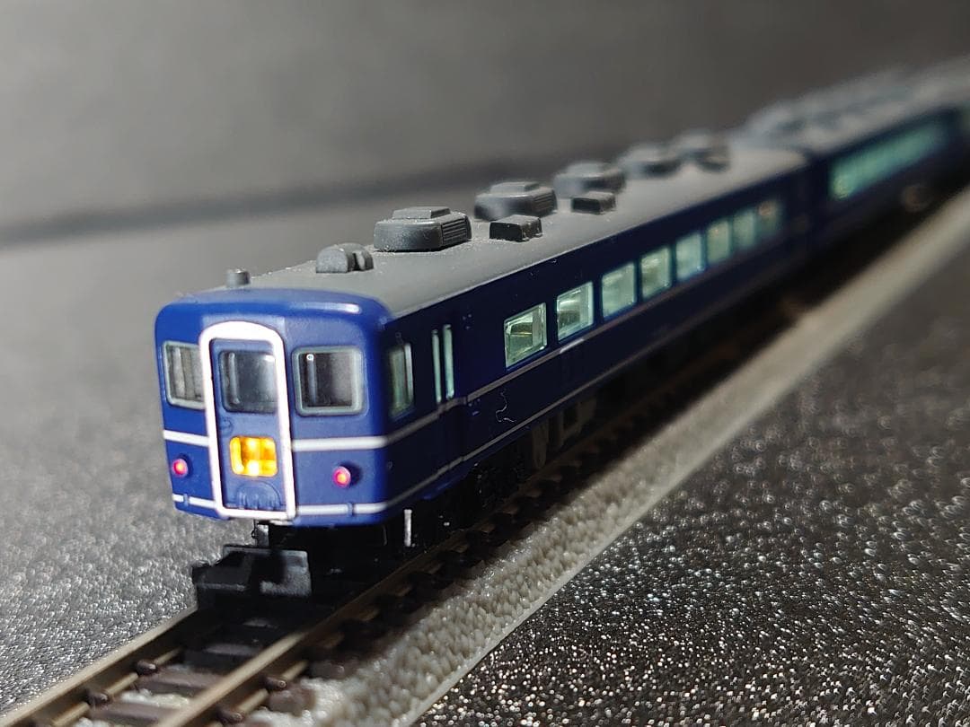 ロクハン Zゲージ DD51+国鉄14系 特急形客車 6両セット（室内灯取付済）