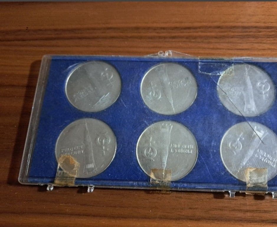 希少レアヴィンテージ1964年 宇宙探査 セット 6枚