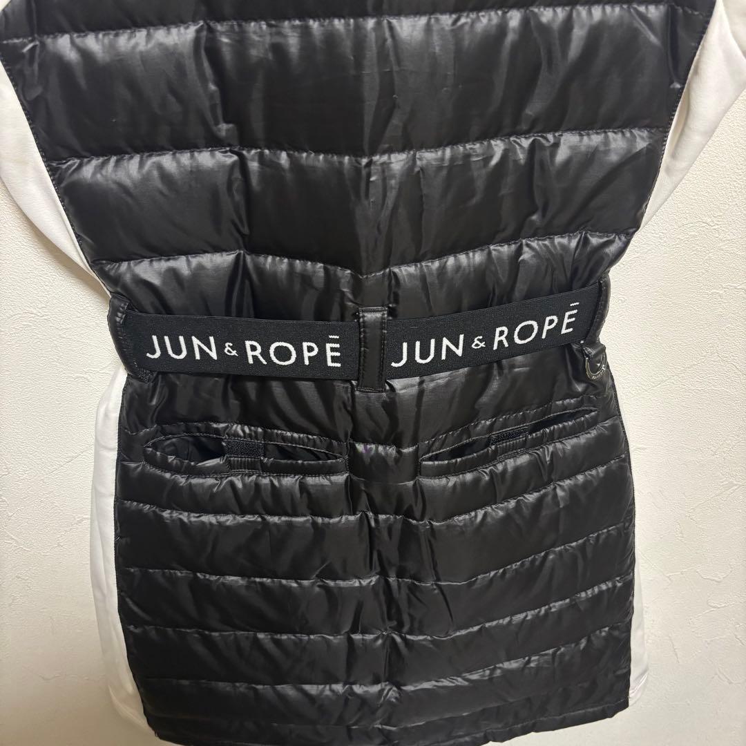 最終価格ジュンアンドロペ　JUN&ROPE' ダウン　ワンピース