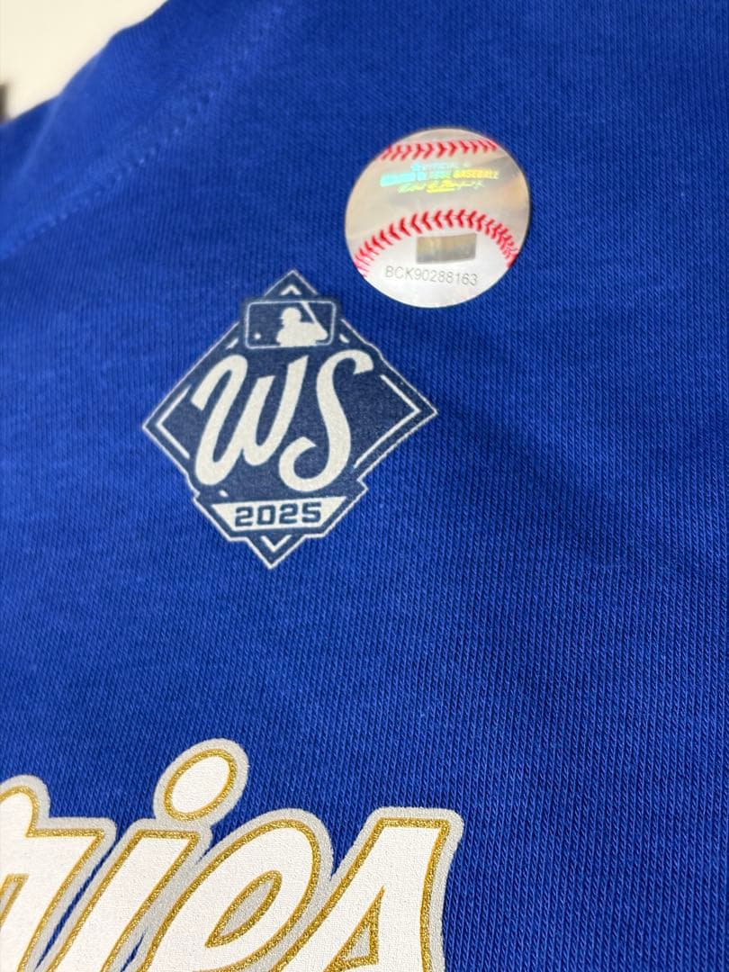 100%正規品【レディースMサイズ】ドジャース大谷翔平選手着用ナイキ2025WS