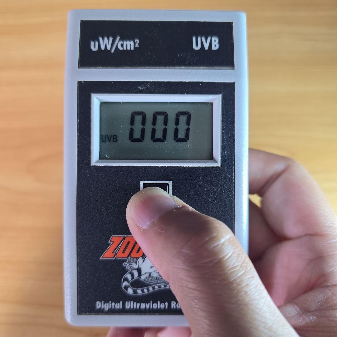 【動作確認済】Zoo Med デジタル UVB メーター 放射計