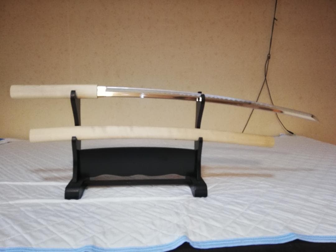 刀掛台、刀袋、刀剣手入具、5点付、白鞘 、大刀、小刀、模造刀,観賞用 インテリア