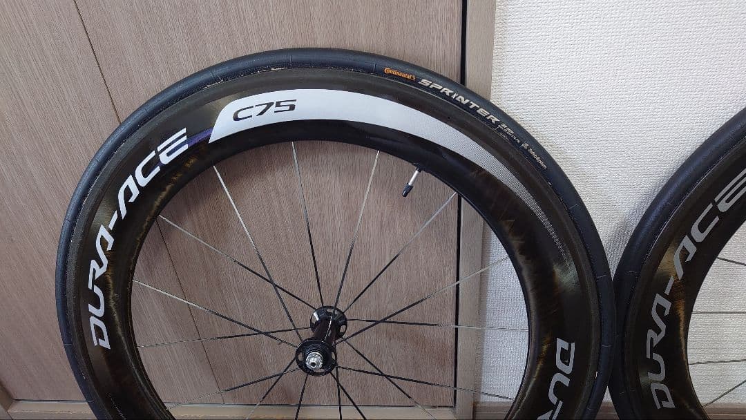 DURA-ACE C75TUホイールContinental Sprinter