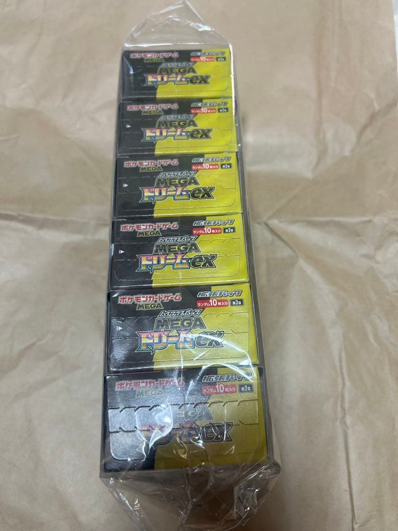 【大特価】MEGAドリームex 6BOXシュリンクなし、封入率一致