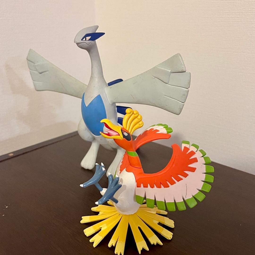 立体ポケモン図鑑　1/40 スケール　ホウオウ　ルギア　当選品