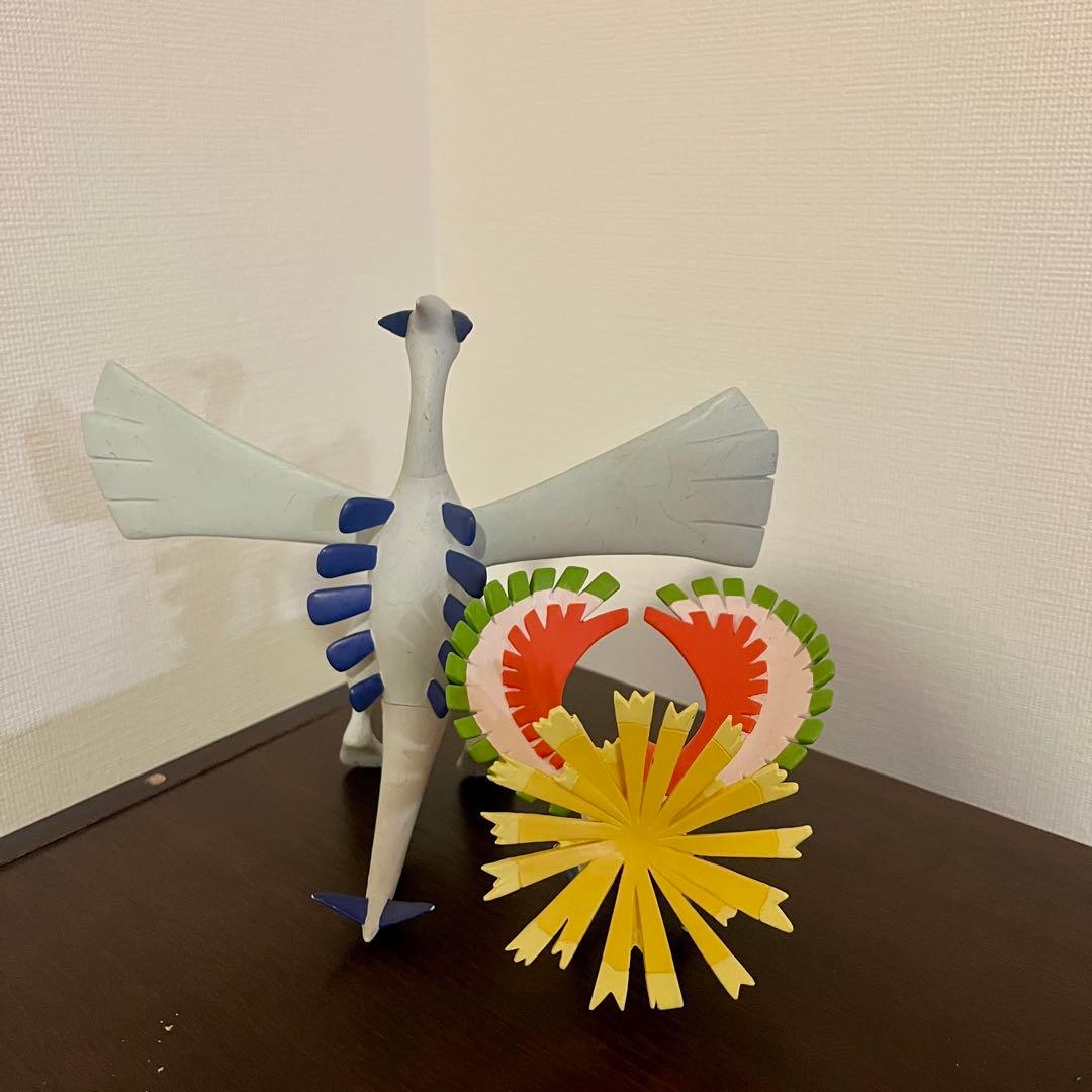 立体ポケモン図鑑　1/40 スケール　ホウオウ　ルギア　当選品