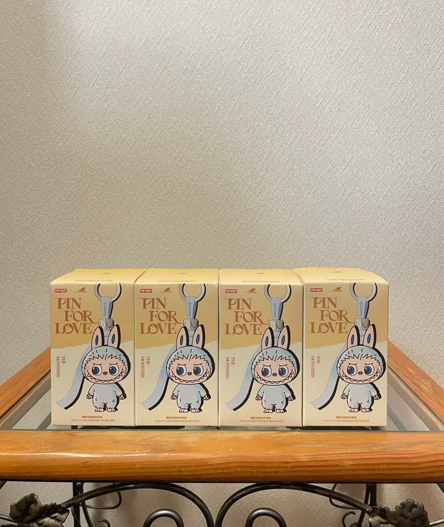 【正規品・未開封】 THE MONSTERS PIN FOR LOVE 4箱