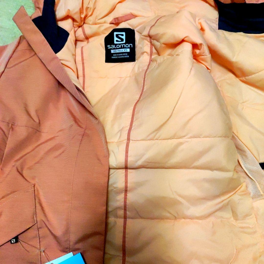【新品】サロモン スノーレベルジャケット XSサイズ スノーボード スキー