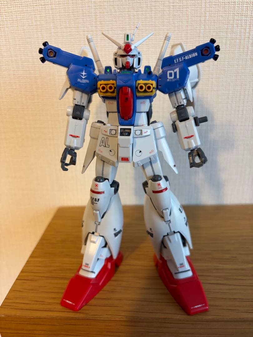 hg ガンプラ　GP 01 フルバーニアン　02 サイサリス　完成品