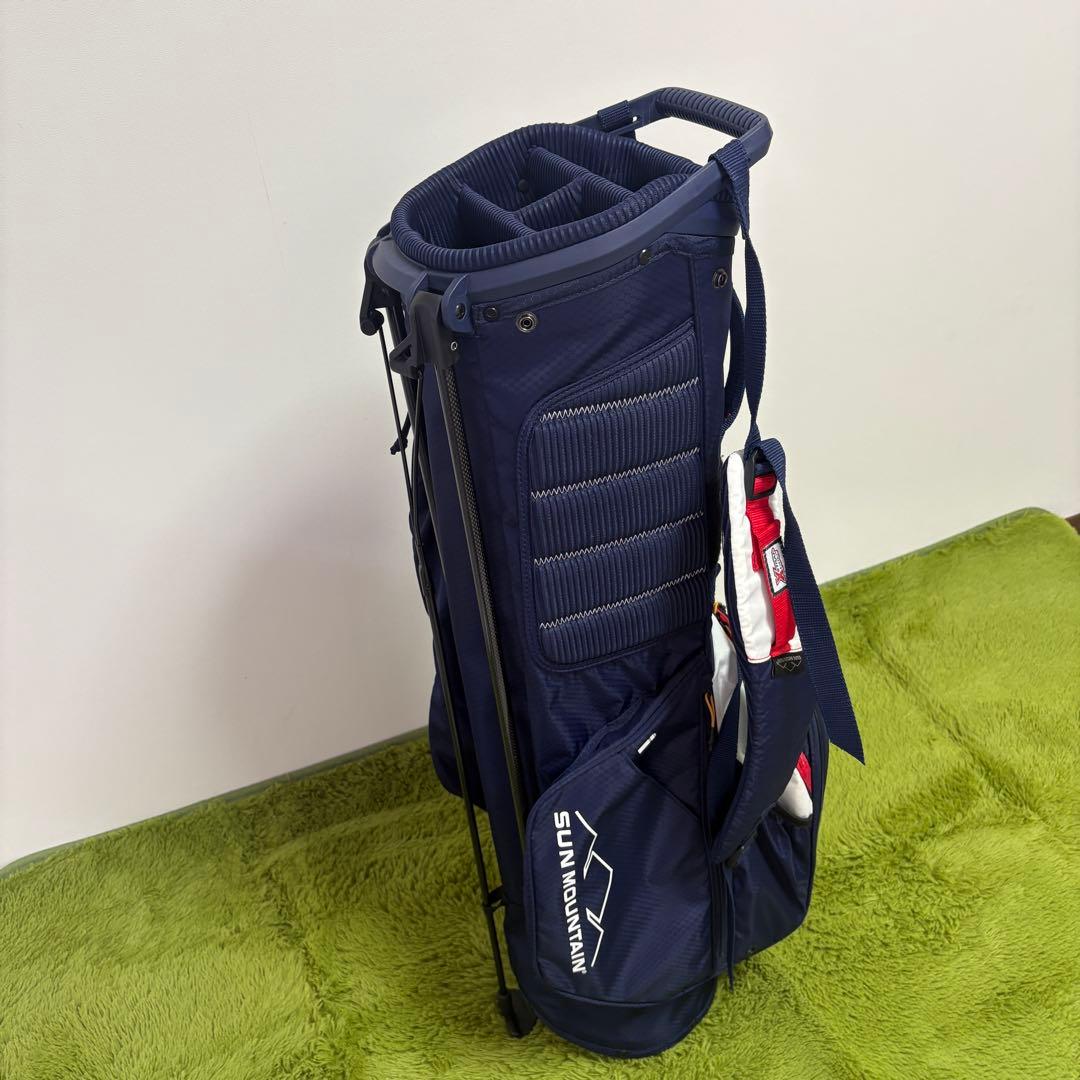SUN MOUNTAIN ゴルフバッグ スタンドキャディバッグ　フード付き
