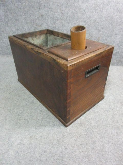 木製ケヤキ煙草盆 [B24604]