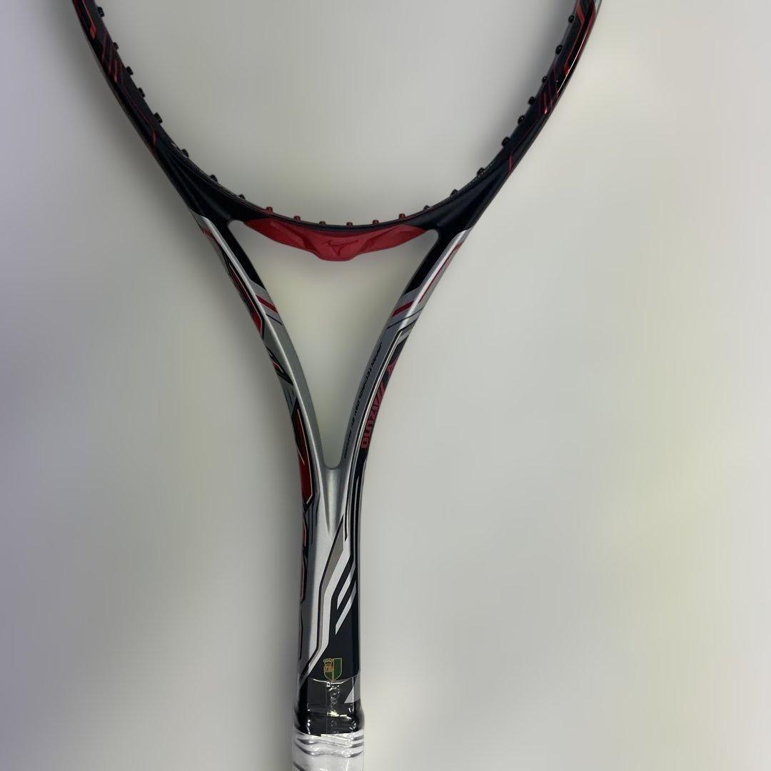Mizuno 軟式 テニスラケット シルバー 後衛用向け 未使用品