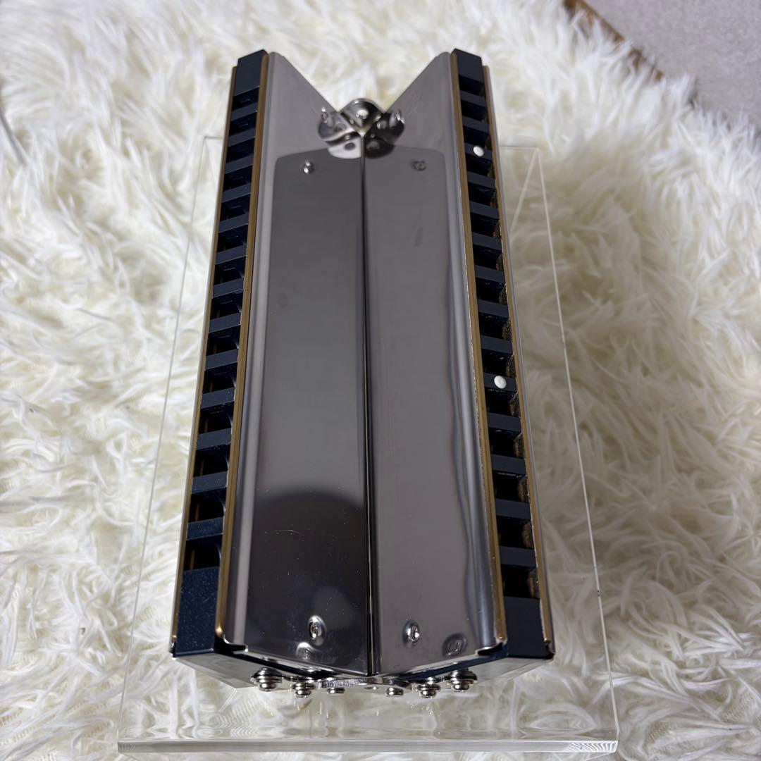 【ほぼ未使用】SUZUKI ダブルベースハーモニカ SDB-29 付属品多数