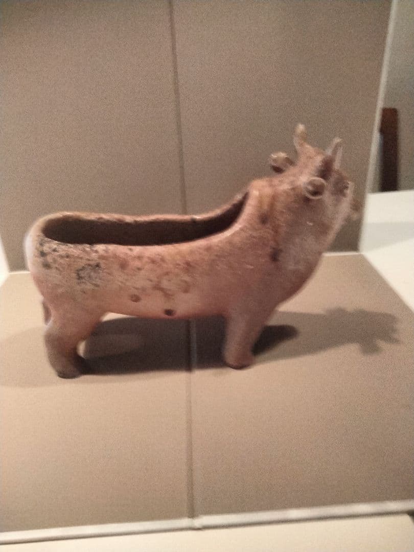 Bizen-yaki 備前焼　島村光　丑（良品）価格交渉出来ますので