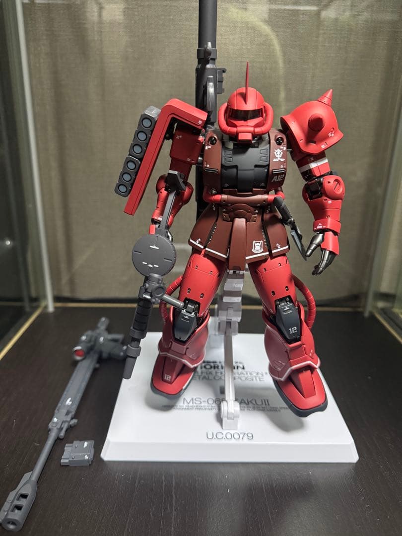 L COMPOSITE メタルコンポジット シャア専用ザクⅡ対艦ライフル