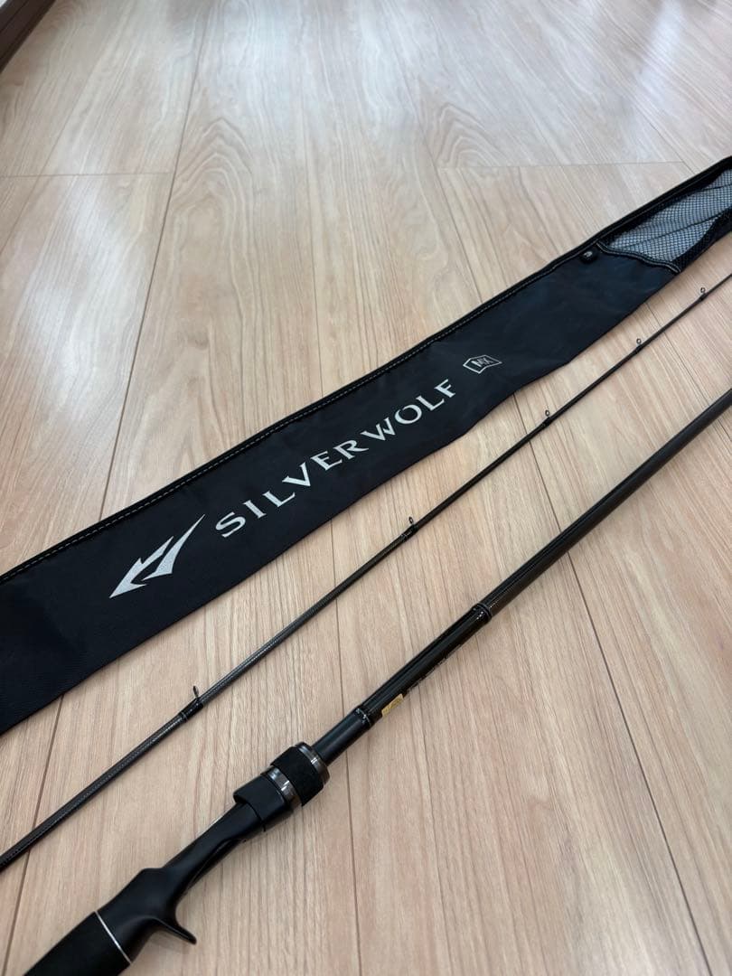 美品！ ダイワ シルバーウルフ MX 83MB-S.Q チヌ