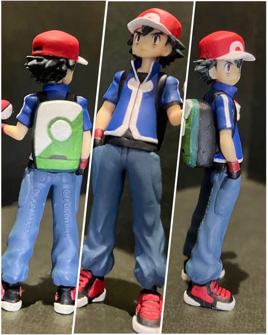 ゆ*う様 【ランボー怒りの参考出品】ポケモンスケールワールド　サトシ　リペイント