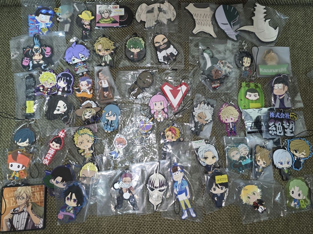 アニメ　ゲーム　ラバーグッズまとめ　400点