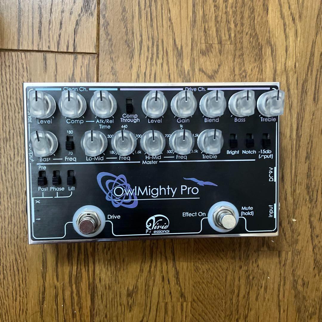 【廃盤・生産終了】Vivie OwlMighty Pro ベースプリアンプ