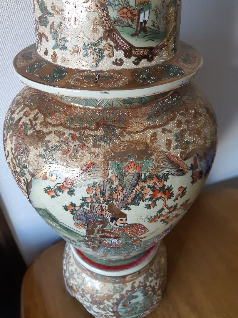 【直接お渡し】絢爛豪華 沈香壺 薩摩