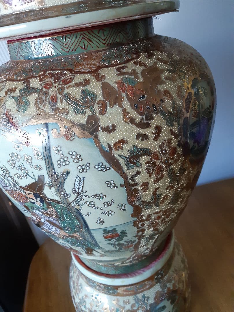 【直接お渡し】絢爛豪華 沈香壺 薩摩