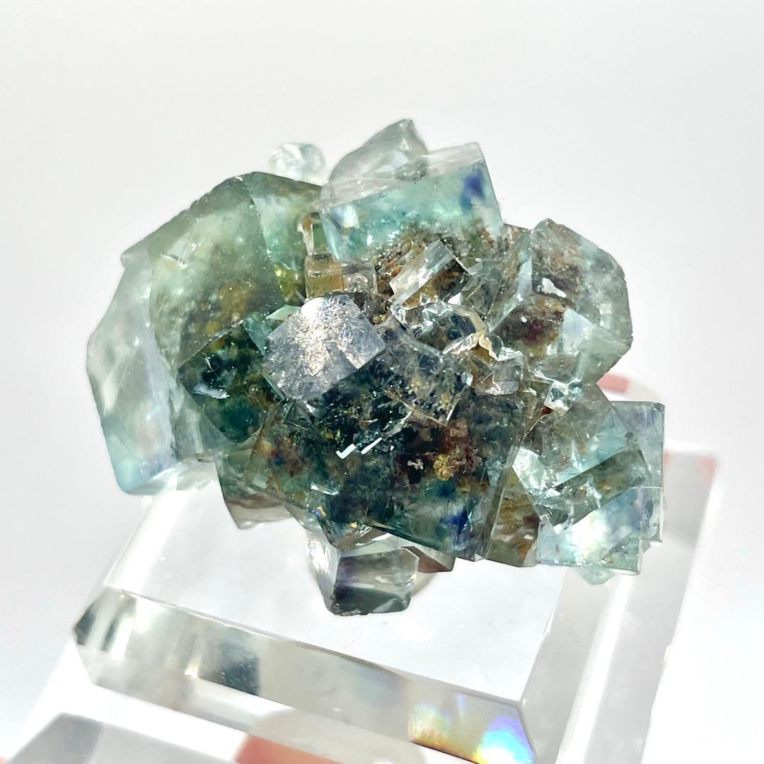 ナミビア オコルス鉱山　フローライト 鉱物標本