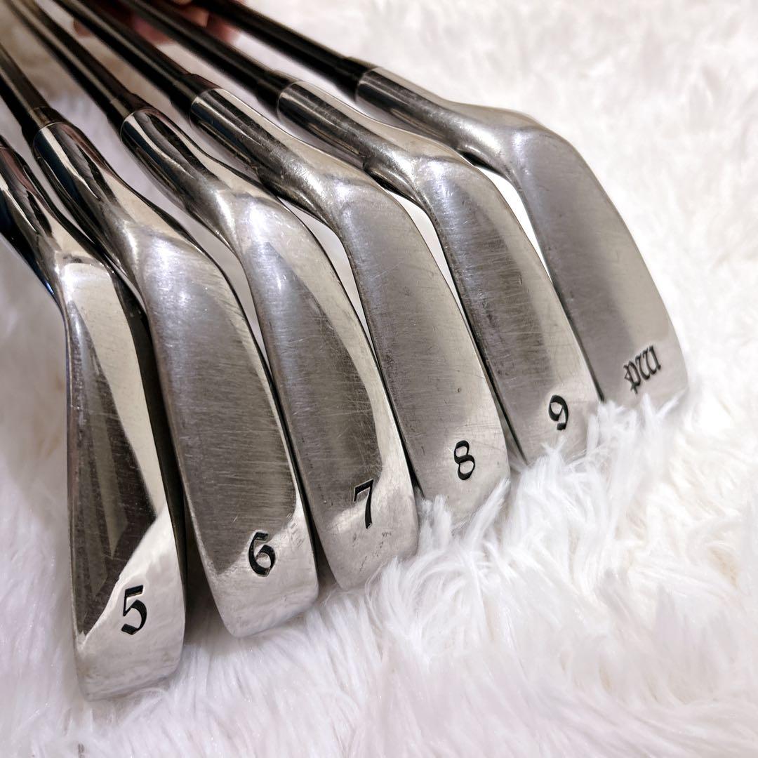 DYNAGOLF アイアンセット DYNAMIX 6本 ヘッドカバー付き