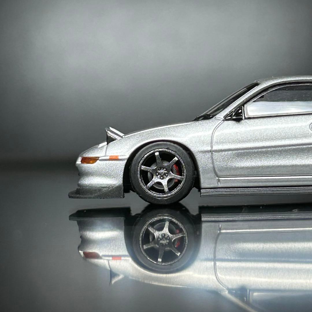 マイクロターボ PEAKO ピーコ 1/64 トヨタ　MR2 シルバー　開封品