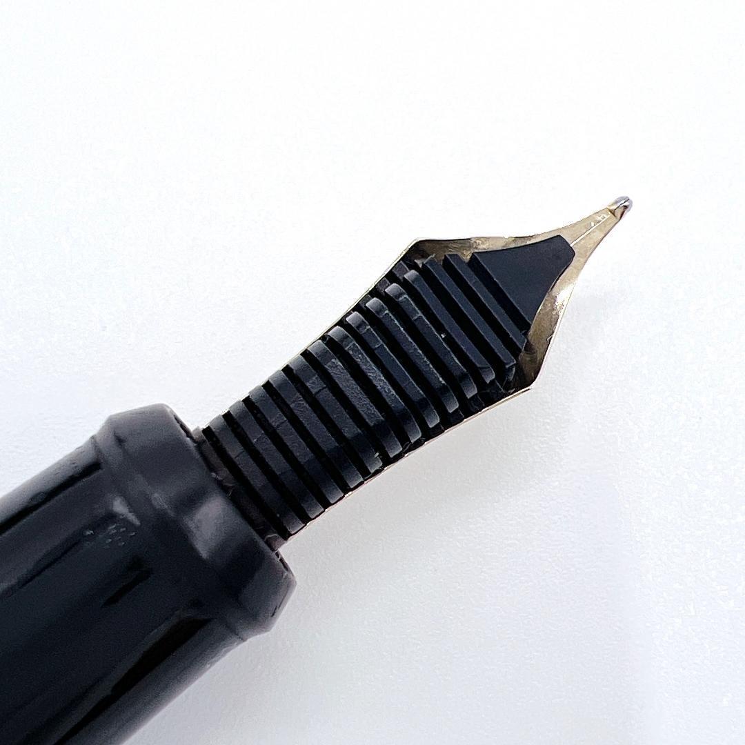 大橋堂 OHASIDO レジン 万年筆 14K J.S.U 1912 ブラック