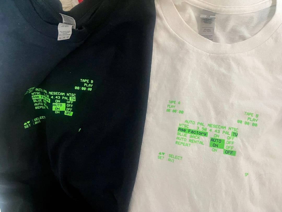 Age Factory Tシャツ 向日葵 himawari tee