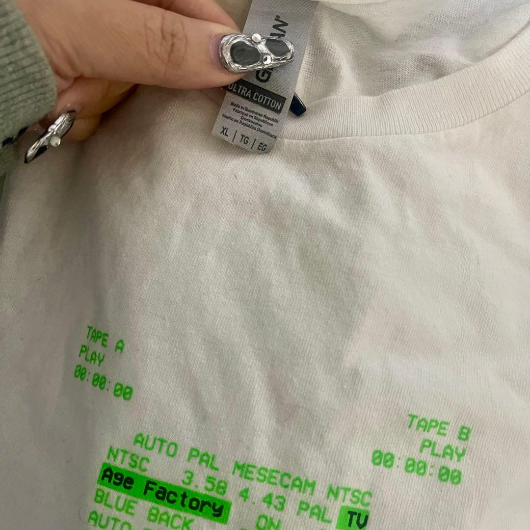 Age Factory Tシャツ 向日葵 himawari tee