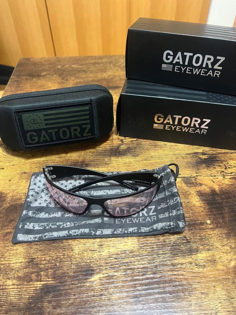 GATORZ MAGNUM ASIAN FIT 調光 ピンク シルバーミラー