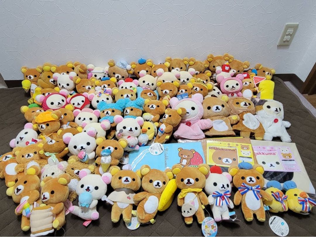 リラックマ ぬいぐるみ　雑貨セット⭐︎160点以上