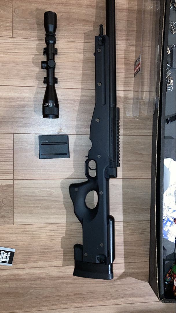 美品東京マルイ L96 AWS ボルトアクションエアーライフル ブラック