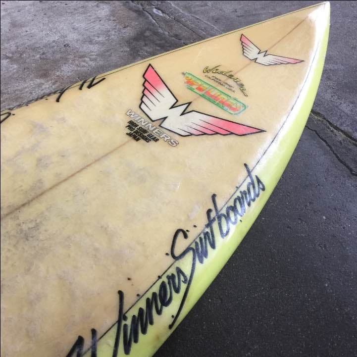 WINNERS サーフボード トライフィン レトロ176cm