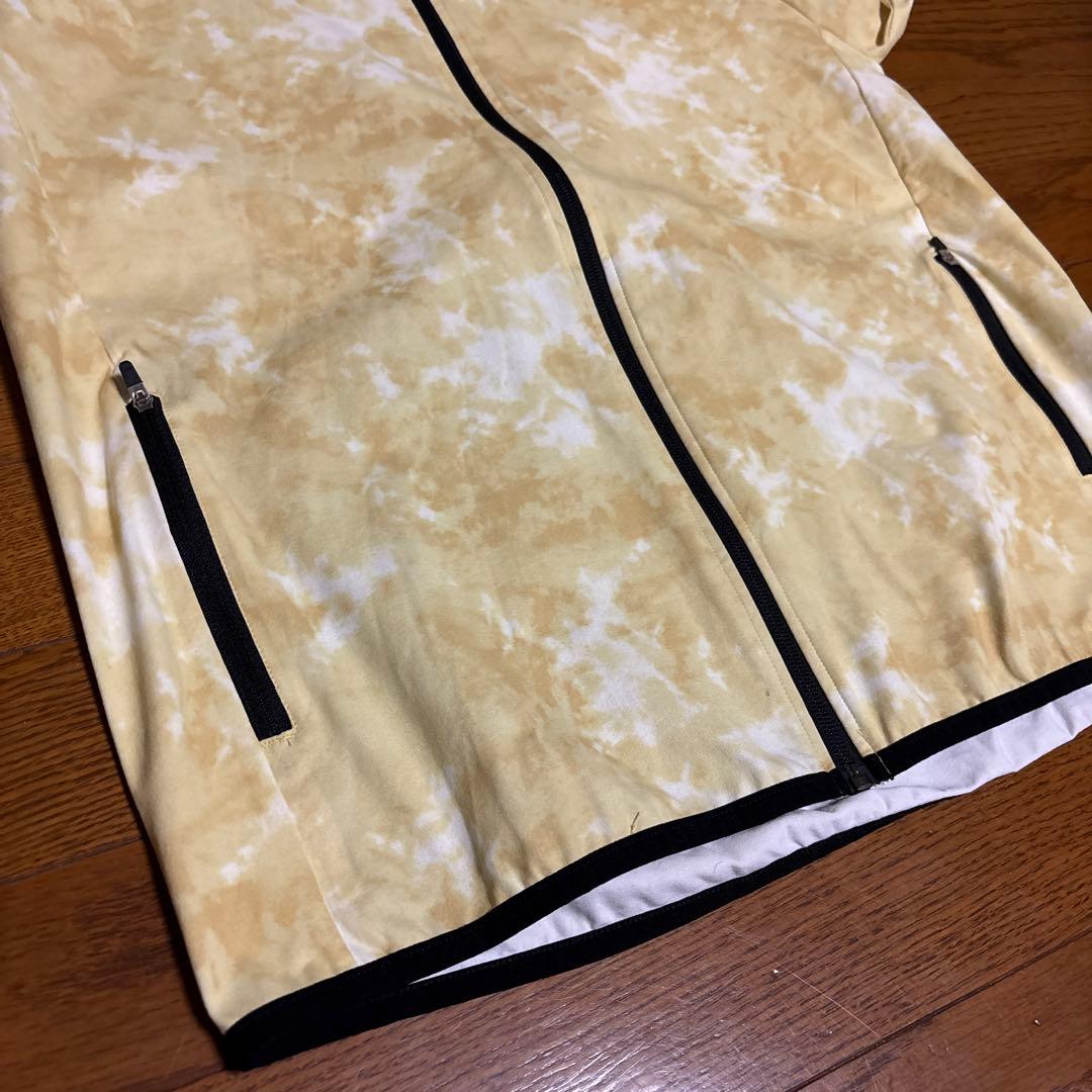 ジャッカル ハイドライ サマーフーディ ジップアップ イエロー M