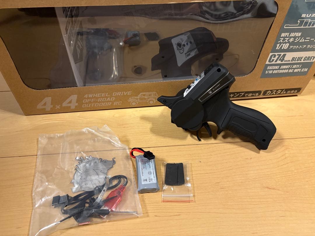 WPL C74 スズキジムニー 1/10アウトドアラジコン